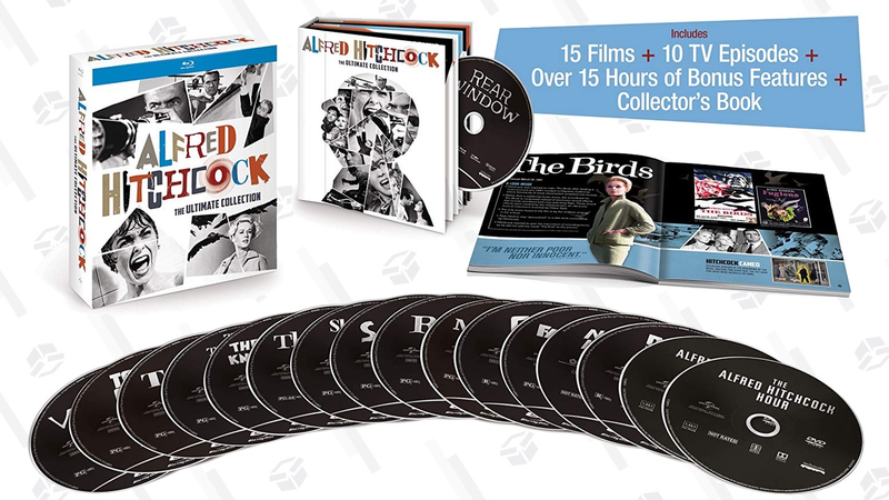 Alfred Hitchcock: The Ultimate Collection | $60 | AmazonGráfico: Shep McAllister
